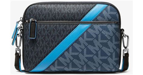 michael kors cooper logo crossbody bag - blue - briefcases|Cooper Logo Briefcase .